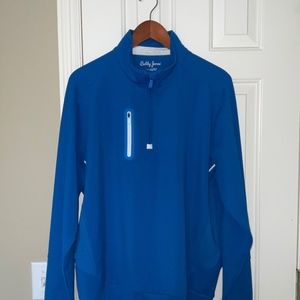 Bobby Jones X-H2O 1/4 Zip Pullover - L - Blue